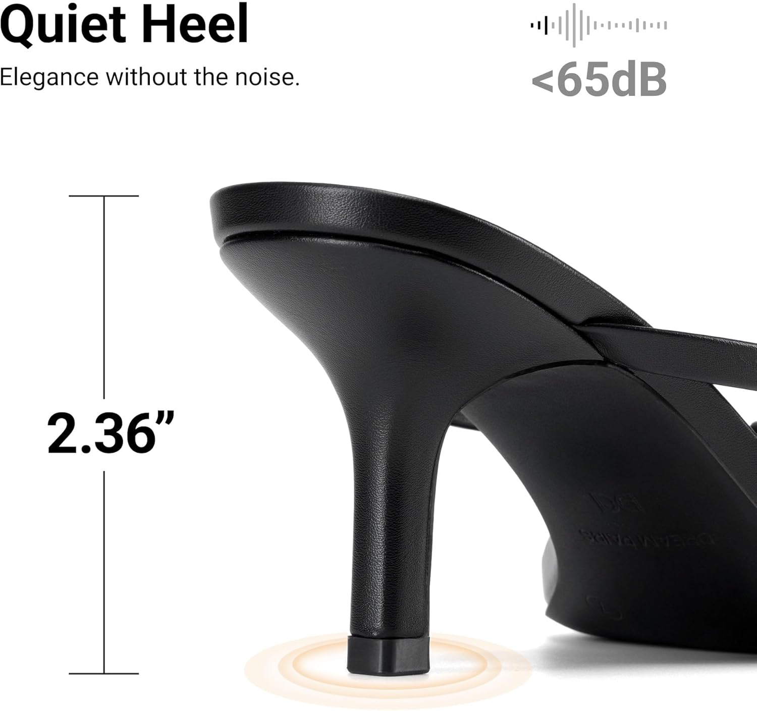 DREAM PAIRS Women's Bow Heels – Kitten Heel Mule Sandals, Square Toe Strappy Slip On Dress Heels, Elegant Bridal Wedding Party Formal Shoes for Special Occasions - Image 7