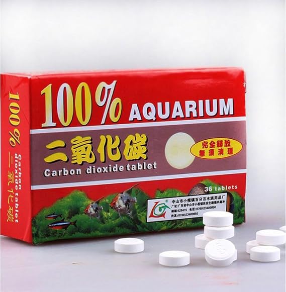 Co2 Tablets 36 TAB Carbon Dioxide Planted Tablet Easy and Convenient Way to Provide Co2 for Aquarium