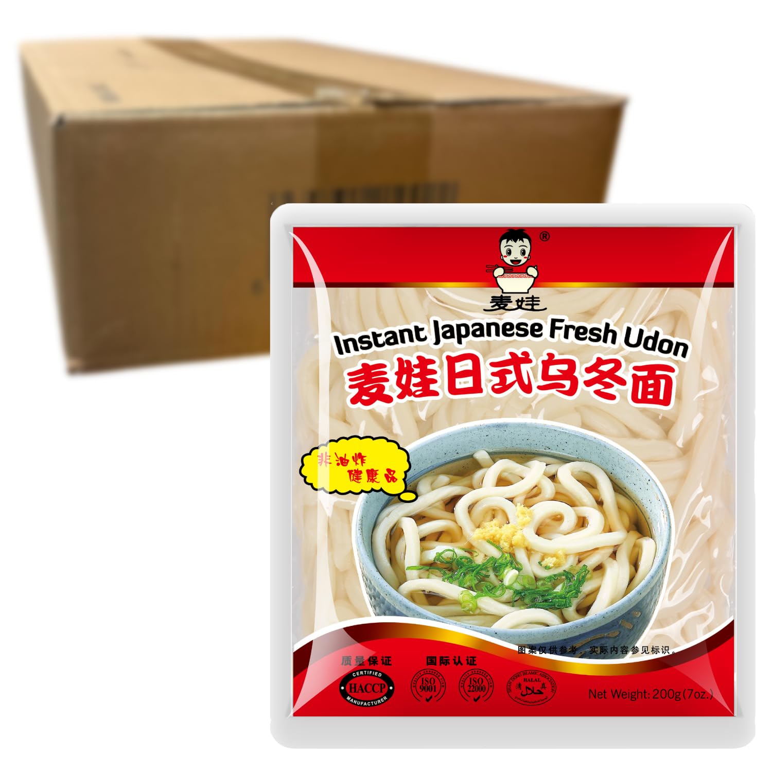 Wai Wai Udon Noodles, 30 X 200 GR, Multipack