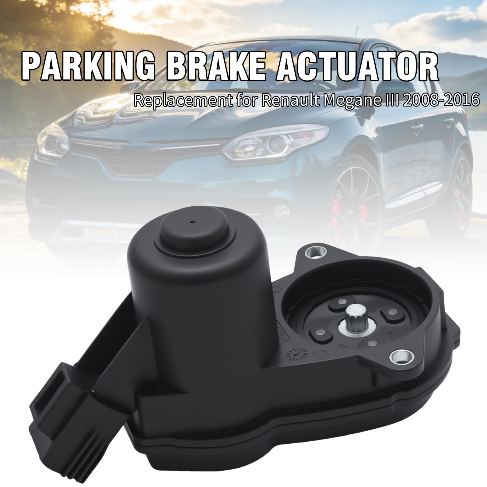 32338814 Attuatore freno di stazionamento auto, ricambio per Renault Grand Scenic III 2008-2015, ricambio per Renault Megane III 2008-2016, sostituisce 32338814C