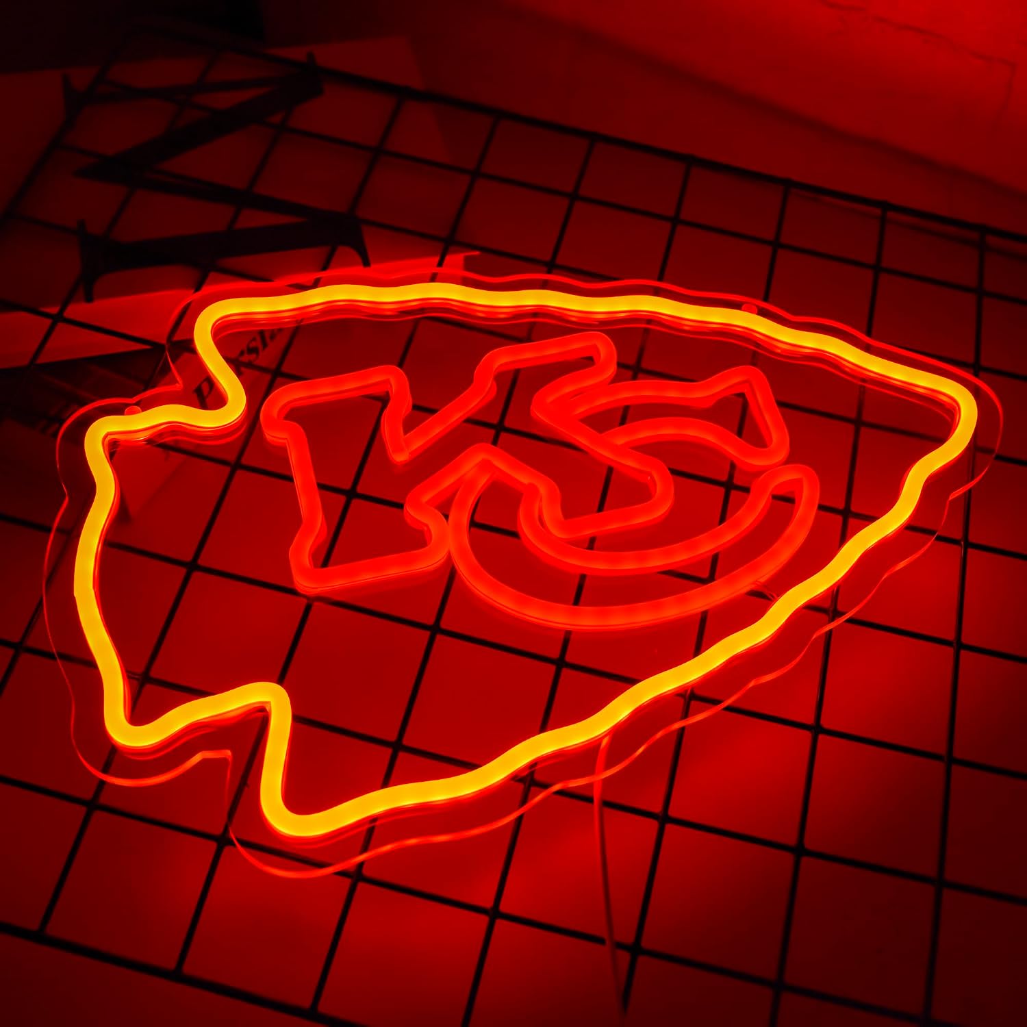 Football Neon Sign for Wall Decor Football Neon Light for Man Cave or Garage Birthday Gifts for Men with Dimmable Rugby Team Logo Light Up Sign for Bar Dorm Party Game Room Bedroom Size 16.1*10.6In(ZYLD058)