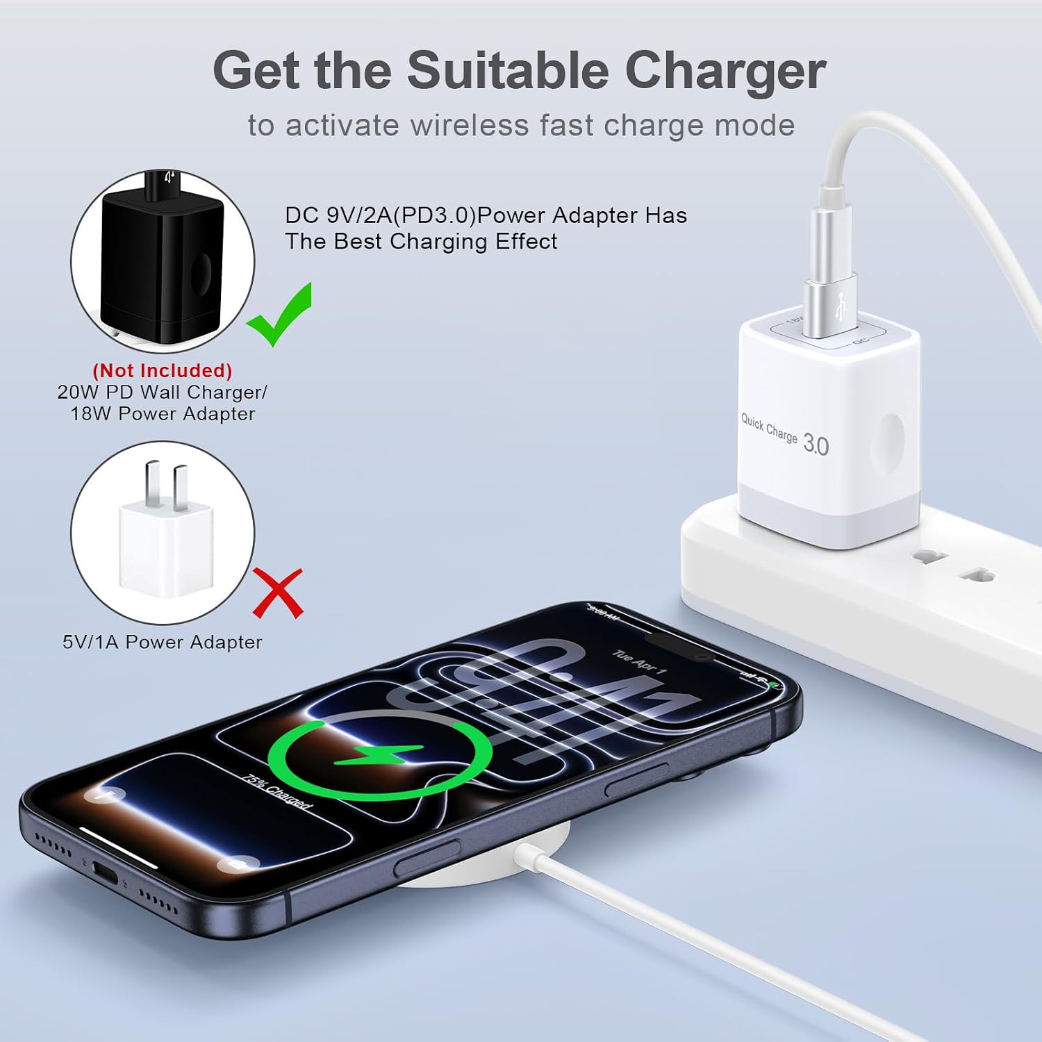 for Samsung S26 Ultra Wireless Charger Pad Fast Charger Magnetic Mat 15W image 2