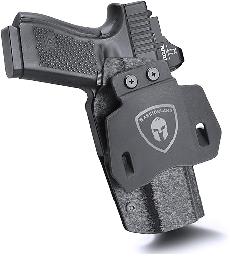OWB Kydex - Funda de corte óptico compatible con pistola Glock 17 Gen 3-5 y G2231 Gen 3-4, cintura exterior de 1.75 pulgadas, paleta G17 de