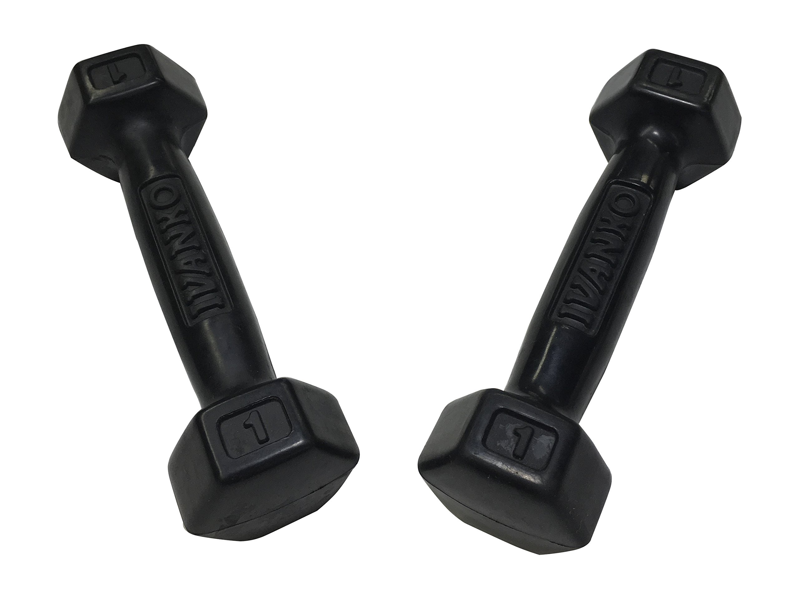Amazon | Ivanko Rubber Dumbbells, 0.5kg (PAIR) | IVANKO(イヴァンコ