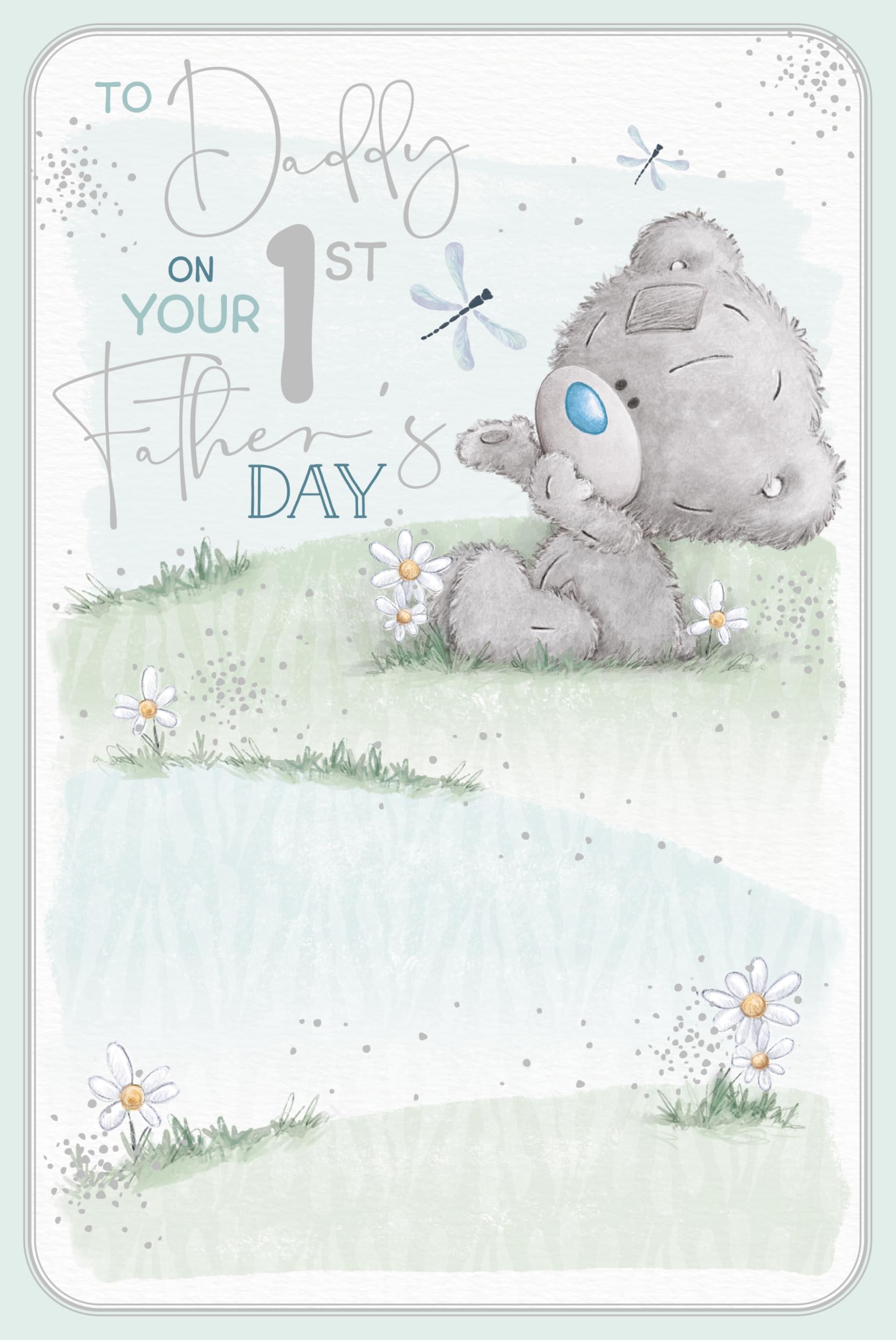 Me To You Tiny Tatty Teddy First Father's Day, 6 x 9 inches Father's Day Card