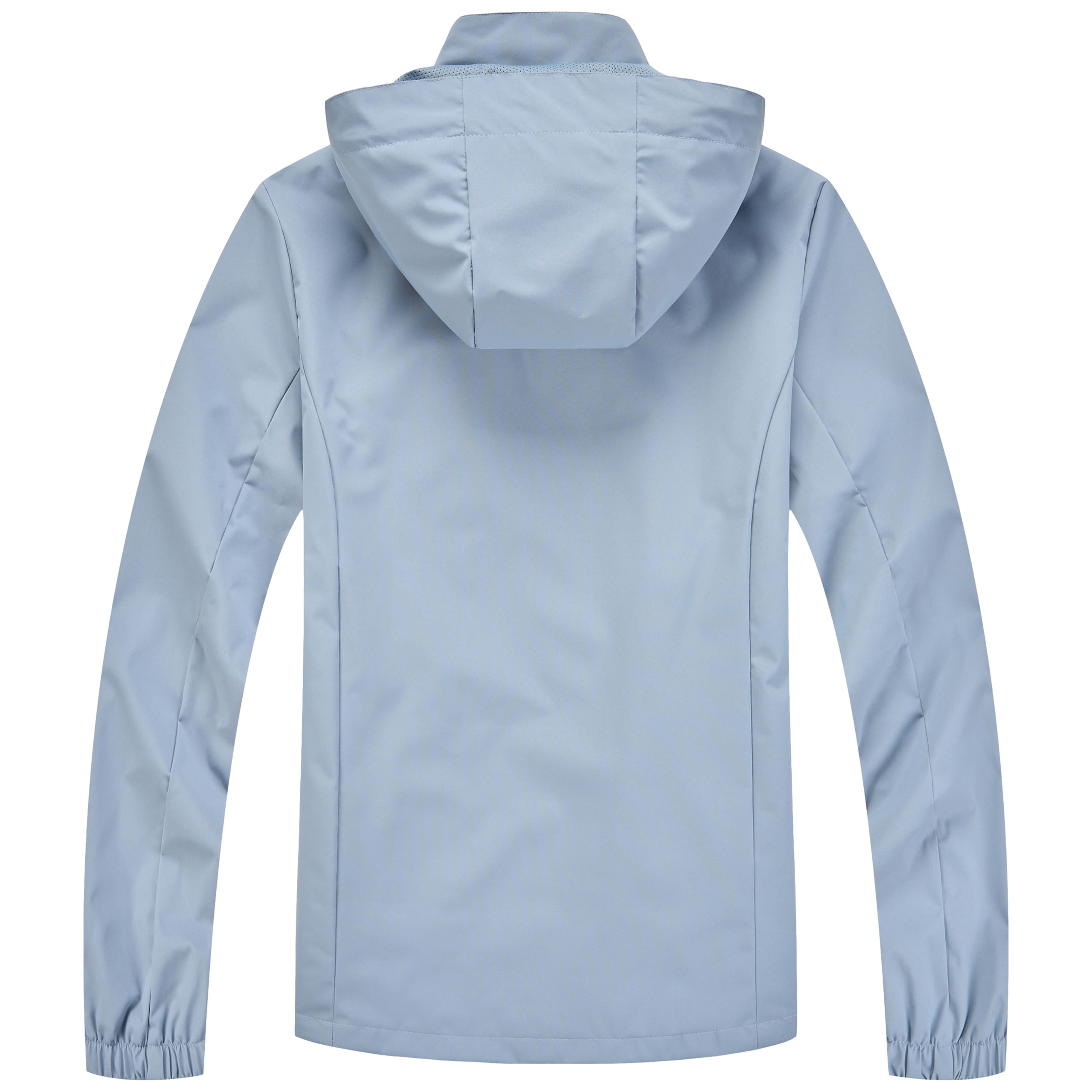 Blu Apparel Veste imperméable pour femme avec doublure en maille respirante coupe-vent