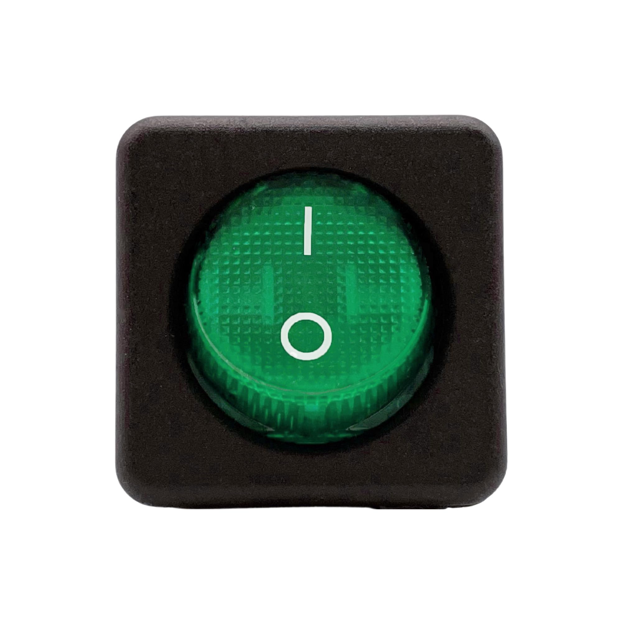 Interruptor Basculante DPST ON/OFF 4 pin, Verde, 1 Unidad - imagen 2