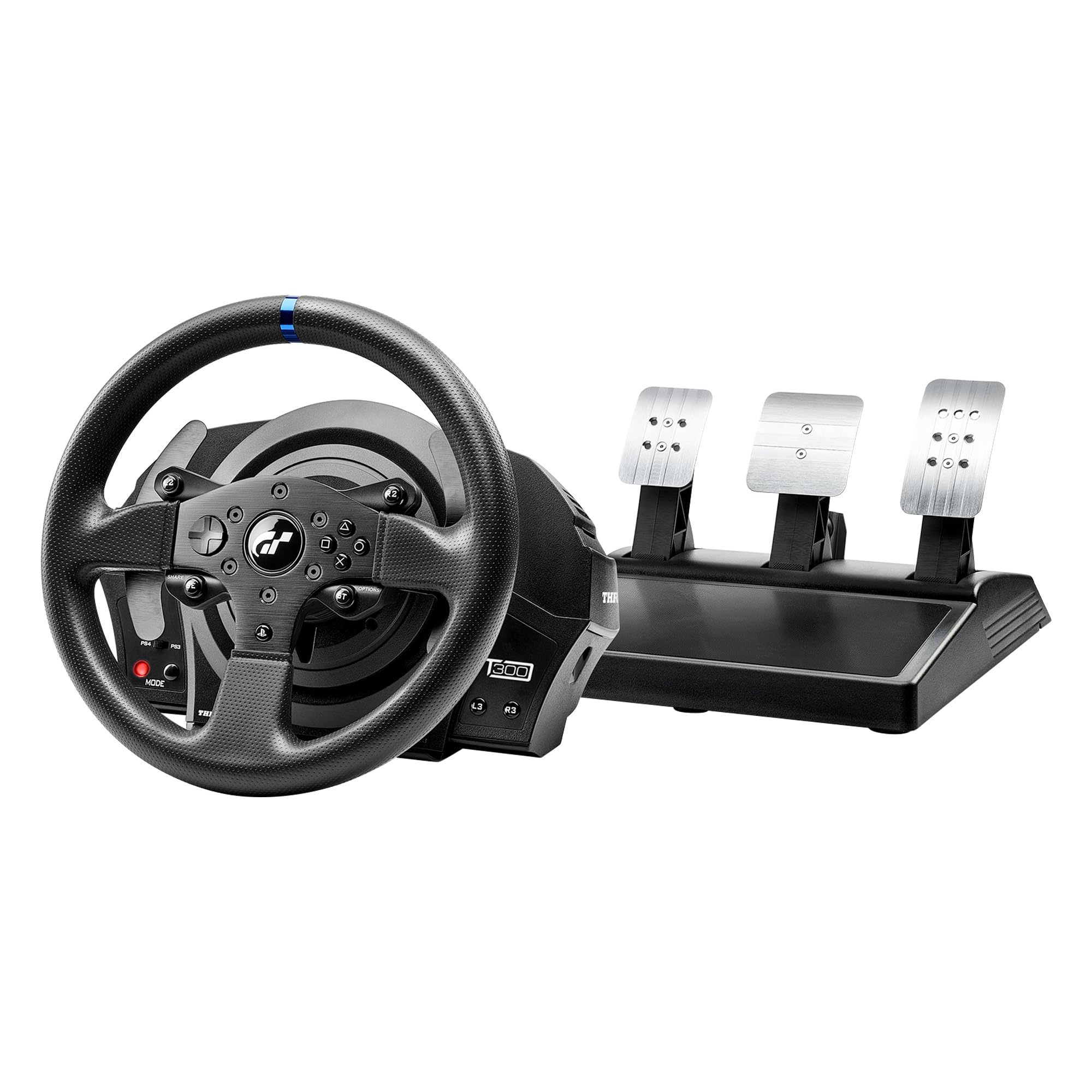 Thrustmaster T300RS GT & TH8S – Volante da Corsa e Leva del Cambio di Alta Gamma per PS5, PS4, PC – Force Feedback Realistico e Precisione Ottimale