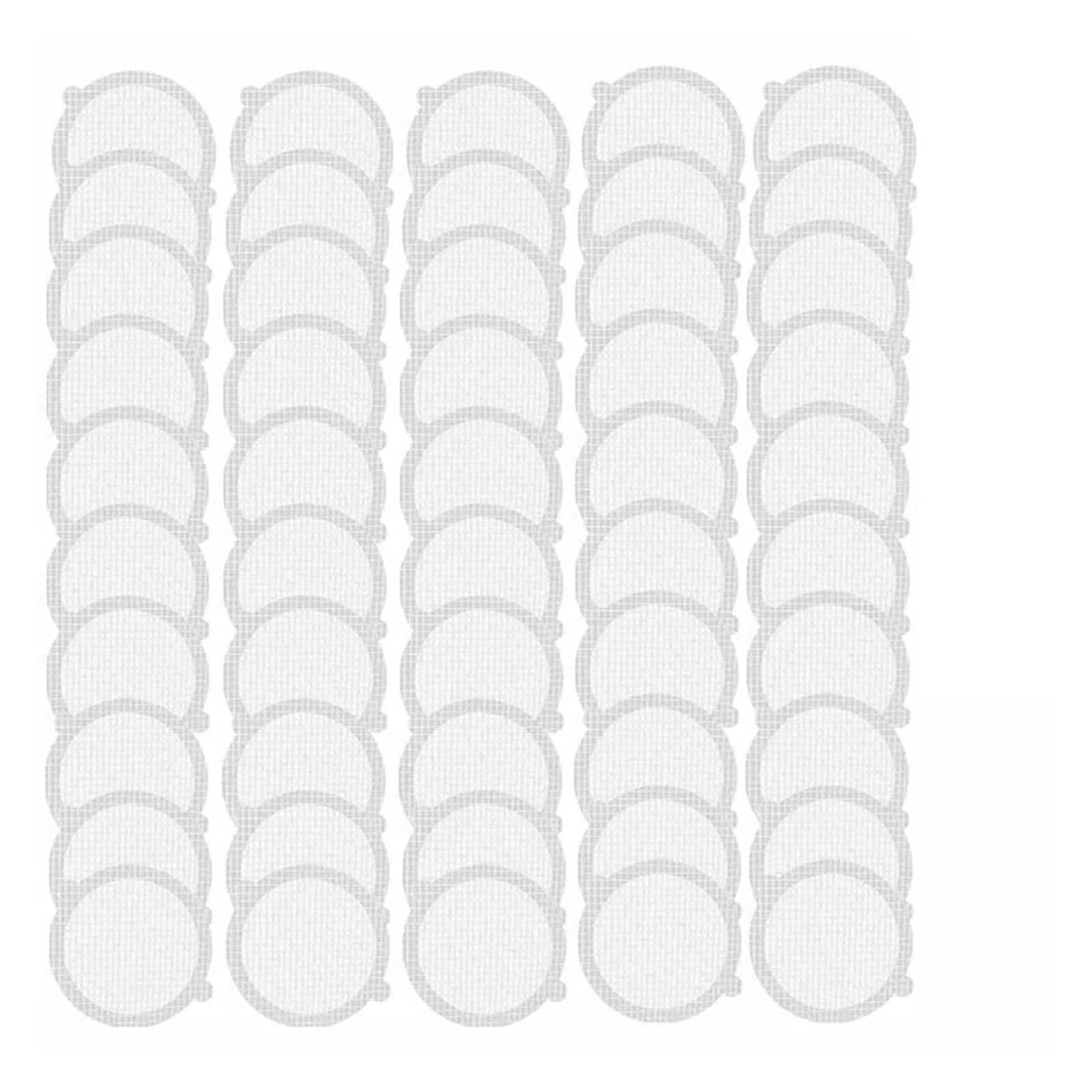10-50PCS Disposable Floor Drain Sticker Shower Hair Catcher Cover Sink Blocker Bathtub Mesh Filter(Circle-11cm-50PCS)