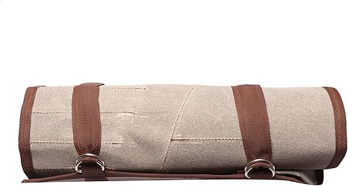 Miniatura 9 de BT 18-900 Dos Lados, revestimiento de cera y resistente al agua, 26 bolsillos de peso pesado 624 g. Bolsa y rollo de herramientas y llave inglesa de