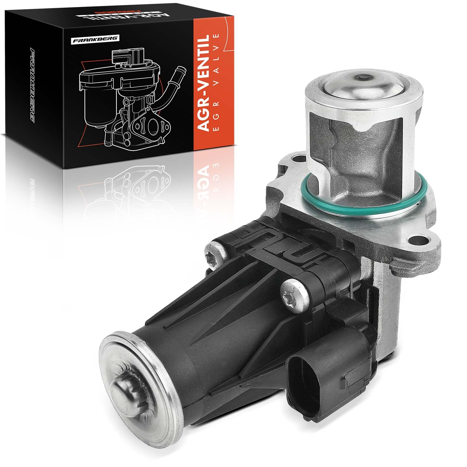 Frankberg Valvola EGR 55216292 | Compatibile con: Corsa D S07, Idea 350, Astra J P10, Astra J Caravan P10, Punto Evo 199, Grande Punto 199