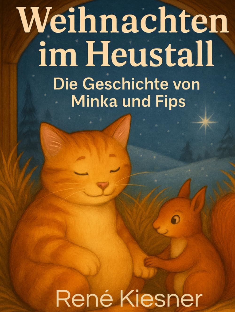 Weihnachten im Heustall: Die Geschichte von Minka und Fips