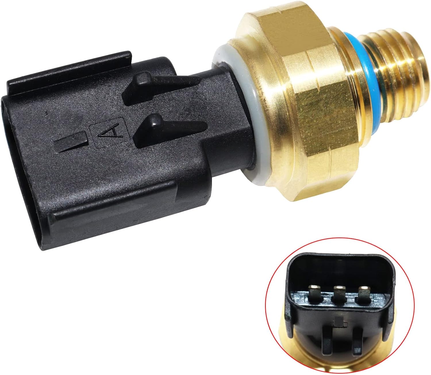 4921517 Engine Oil Pressure Sensor Compatible with Cummins ISX ISM ISX11.9 ISX15 Freightliner Peterbilt Kenworth International Mack Western Star Volvo 4921744 4358810