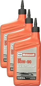 Amazon.com: Genuine Ford Fluid XY-80W90-QL SAE 80W-90 Premium Rear Axle ...