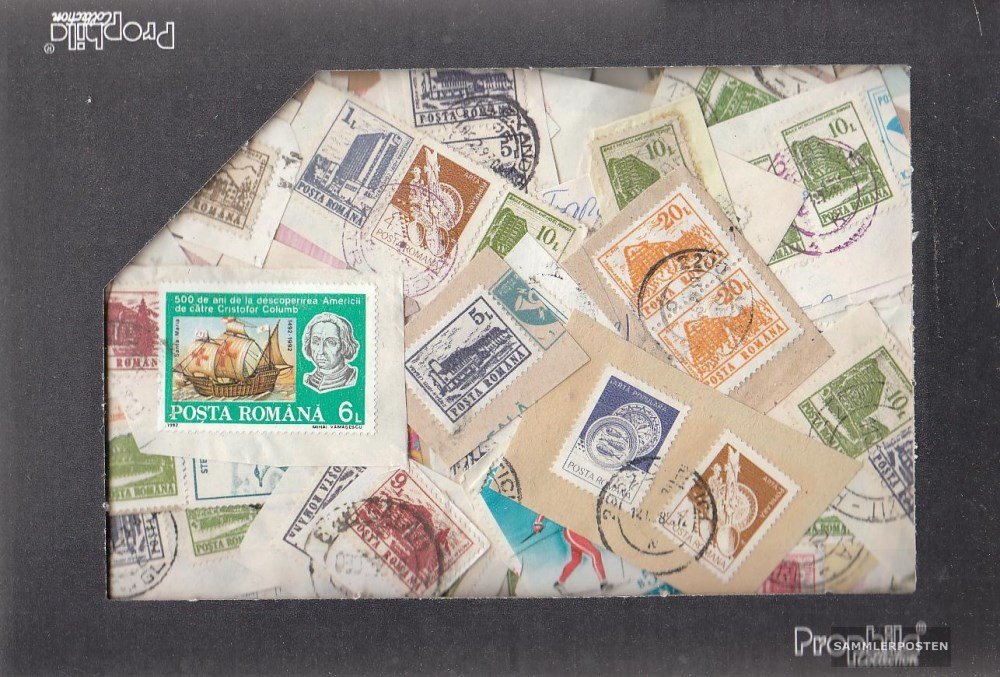 Romania 100 Grams kilo goods fine used/cancelled with at least 10% special stamps (Stamps for collectors)
