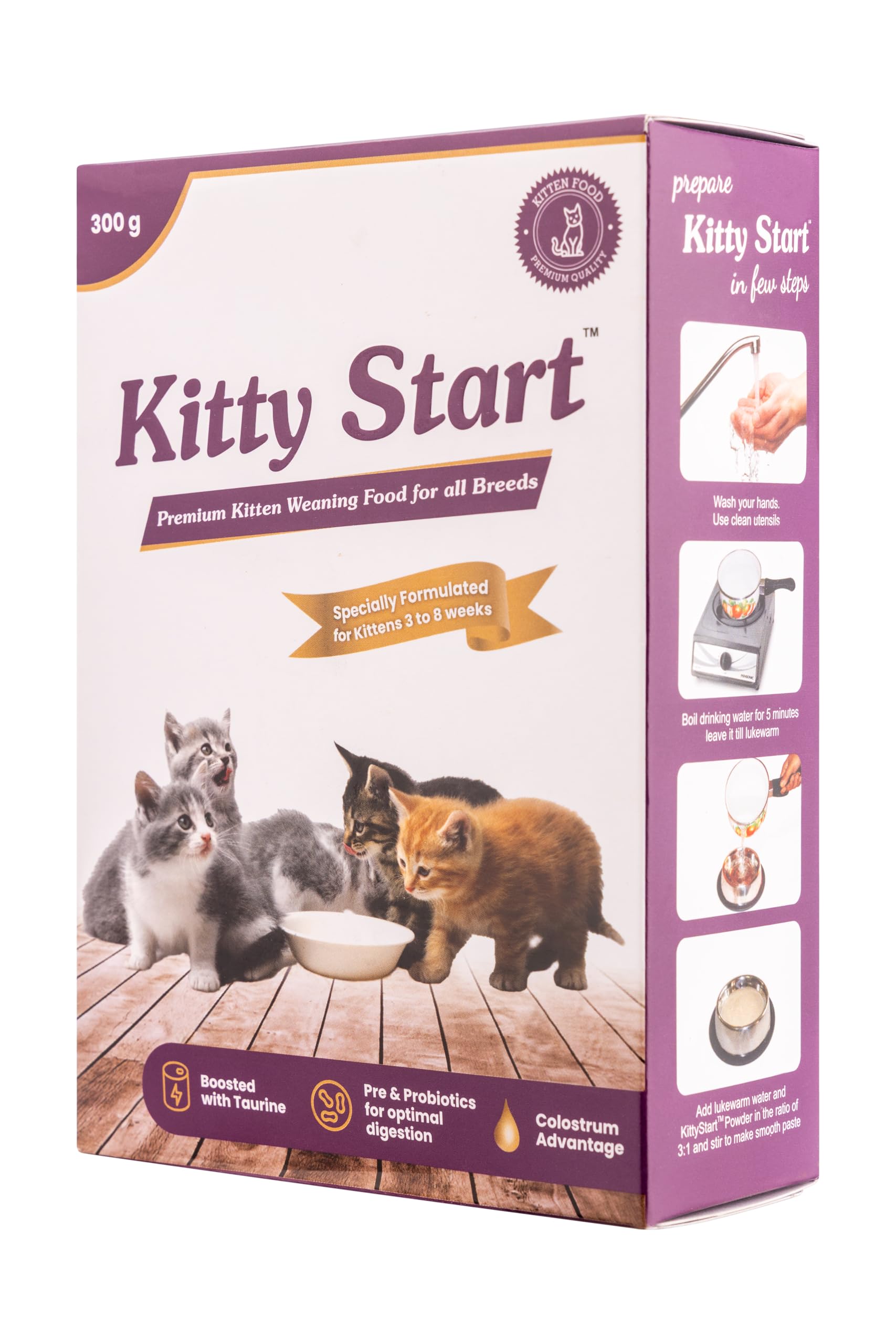 Premium Kitten Start Formula by KAILVET PHARMA, Complete & Balanced Nutritional Weaning Food for Optimal Growth, Powder Diet-picture-12