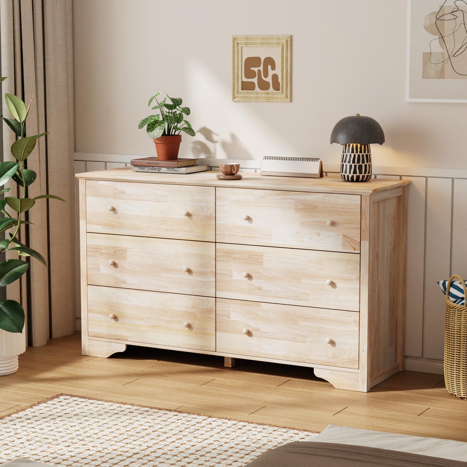 white christmas dresses The Homestead - Six Drawer Dresser - Home Storage main image 0