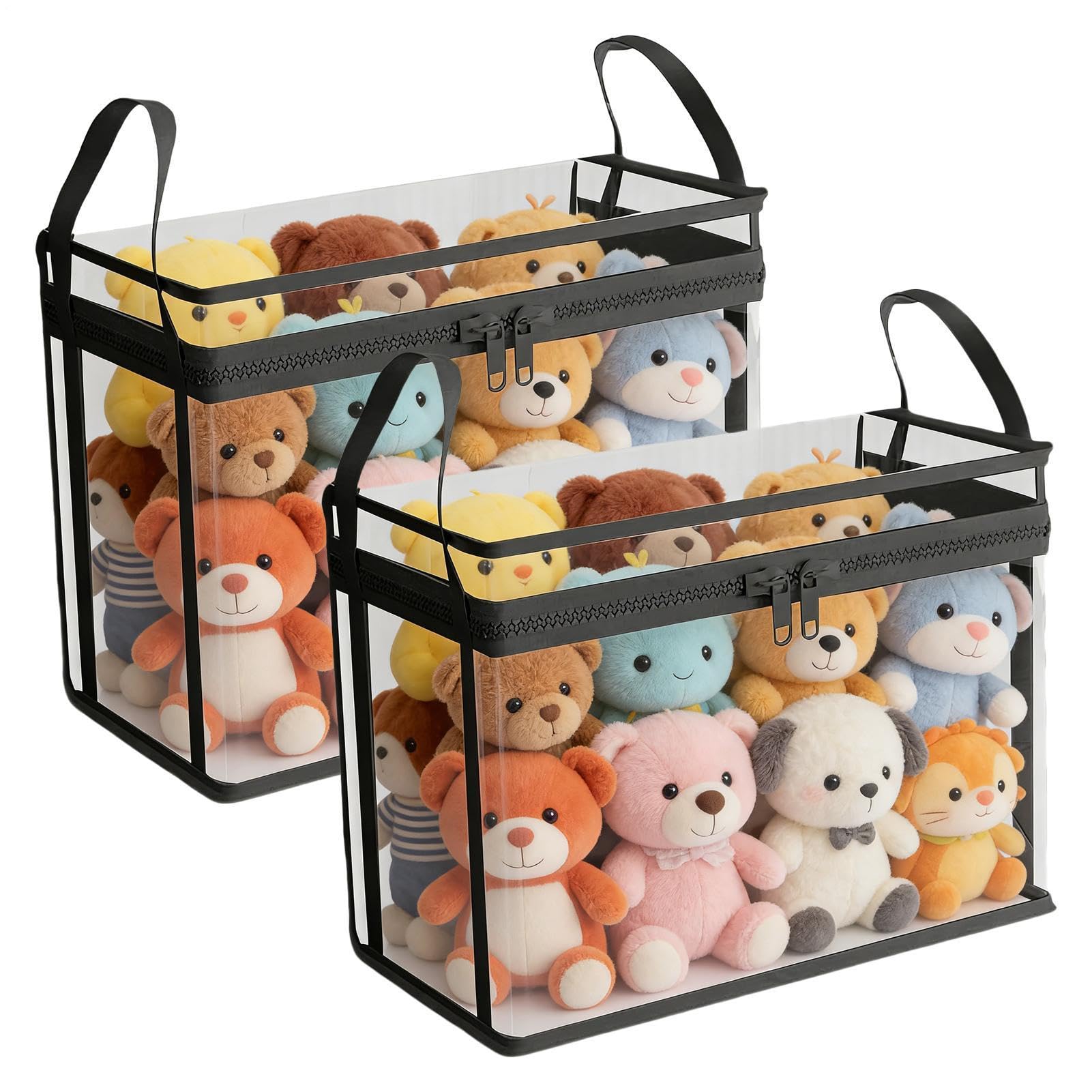 Rangement pour animaux en peluche : finissez-en avec le désordre au sol