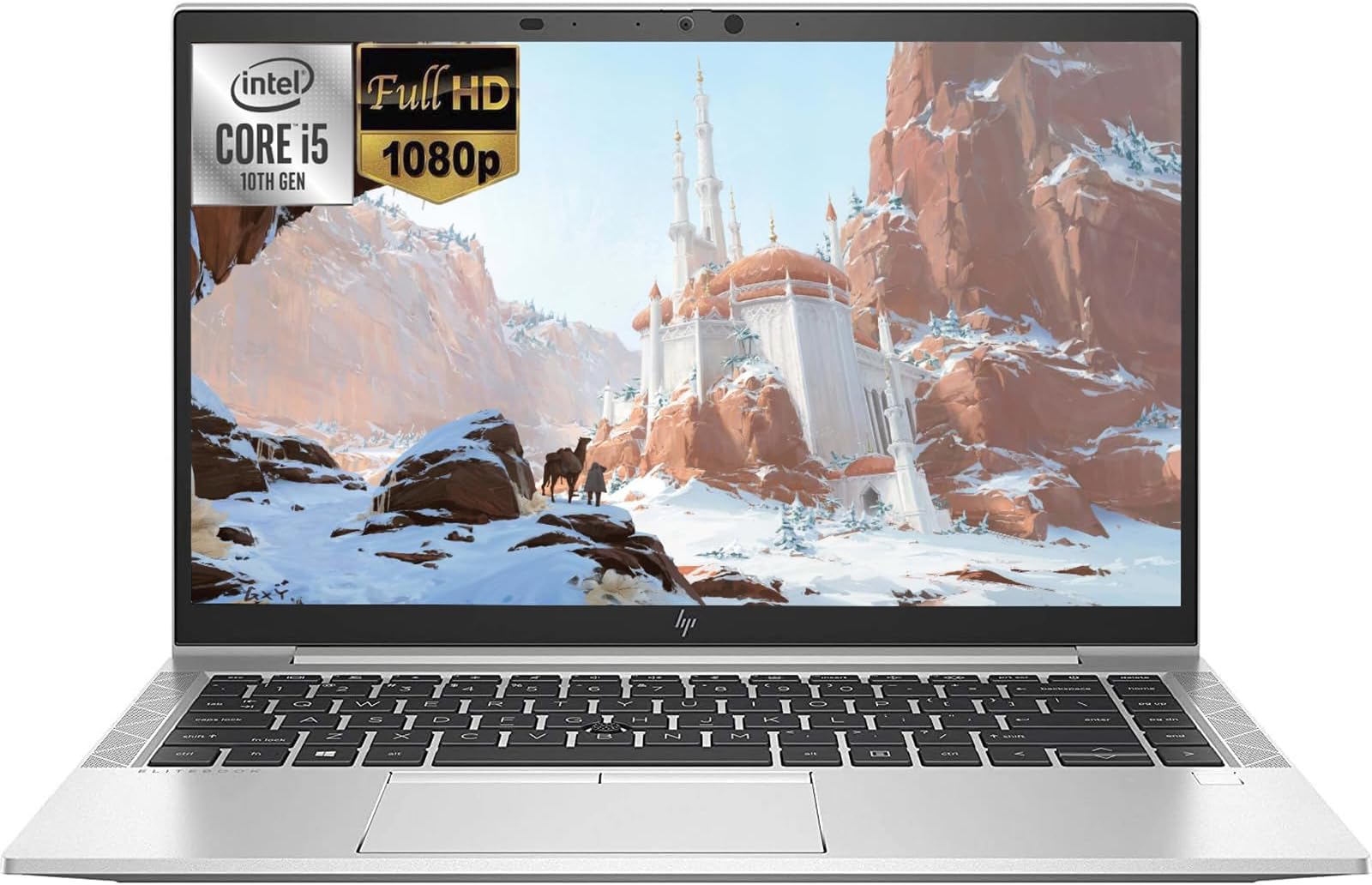 HP EliteBook 840 G7 14 Notebook - 1920 x 1080 -Quad Core i5-10310U - 16 GB RAM - 256 SSD - Windows 10 Pro 64-bit - Intel UHD Graphics - Bluetooth - English Keyboard (Renewed)