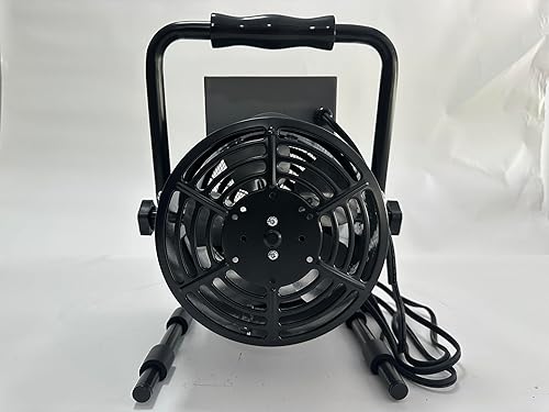 Miniatura 9 de NORTHSKY Calentador de espacio para uso en interiores, calentador eléctrico de garaje de 1500 W con ángulo ajustable de 90, termostato,