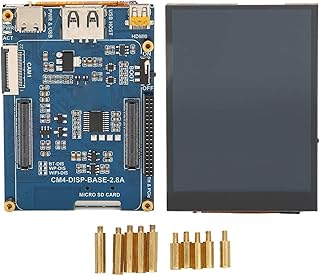 2.8in Capacitive Touch Screen Module Kit MIPI 5 Points Touch Computer Module 4 for RPI with Interface Expansion Board - Full Fit Screen, 480 X 640 Pixels