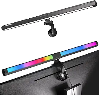 Quntis RGB PRO Monitor Light Bar with 15 Modes and Adjustable Brightness