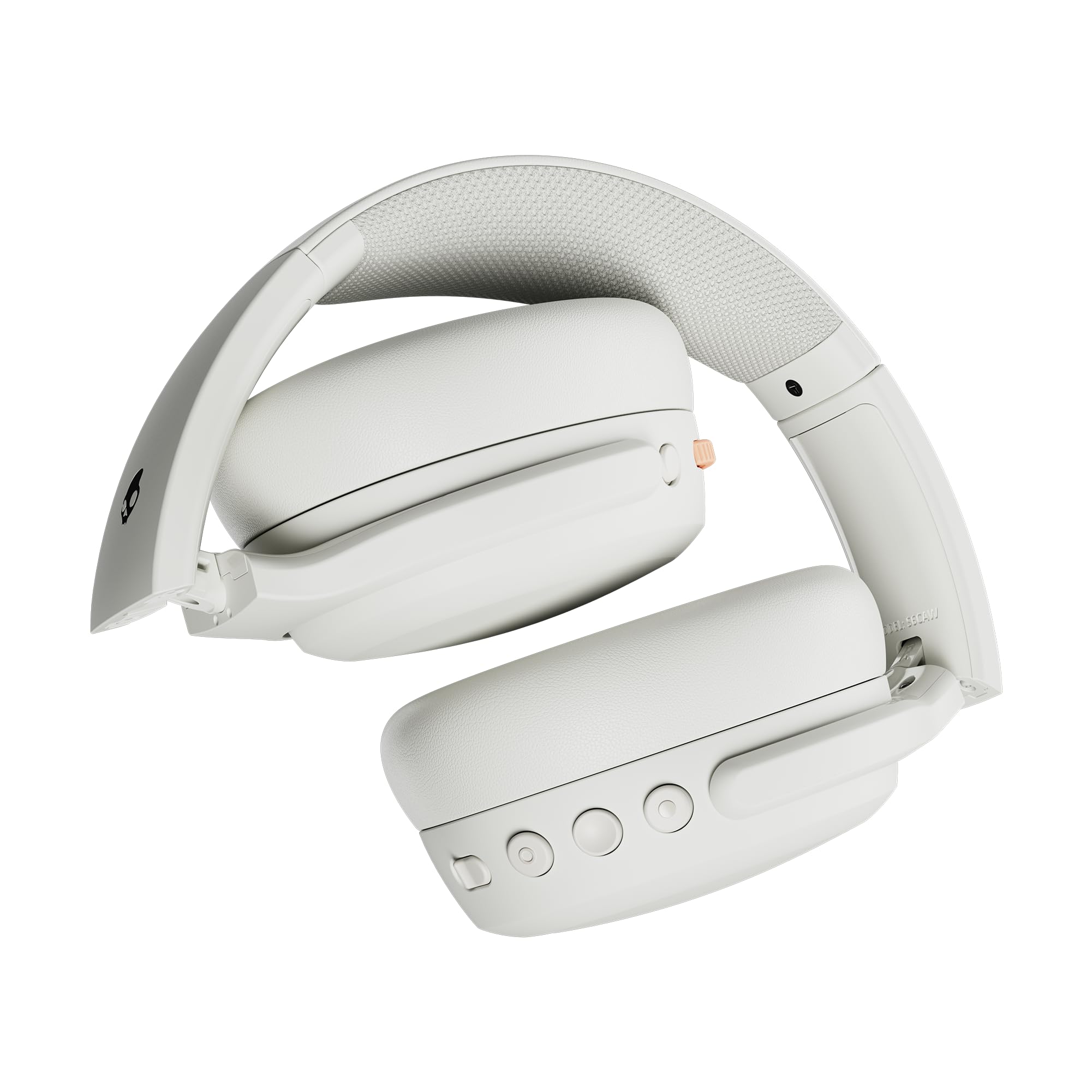 Skullcandy Crusher ANC 2 Casque Circum-Auriculaire Bluetooth sans Fil, Câble USB-C Supplémentaire, Basses Multisensorielles, Suppression Active du Bruit, 60 Heures d’Autonomie - Blanc | Multi-Sensory Crusher Bass, Over-Ear Fit, Bluetooth, 60 heures Batter