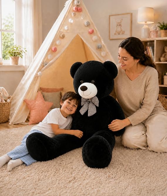 MaoGoLan 47 Inch Giant Teddy Bear Stuffed Animal,Soft Plush Gift | A thoughtful way to express love on anniversaries, holidays, or special days, with a plush feel made for everyday hugs.