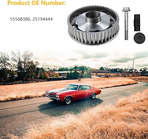 Miniatura 5 de Engranajes de piñones de fáser de levas de admisión de sincronización variable  Ajuste para Chevrolet Aveo5 Cruze Limited Sonic, Pontiac G3 1.6L