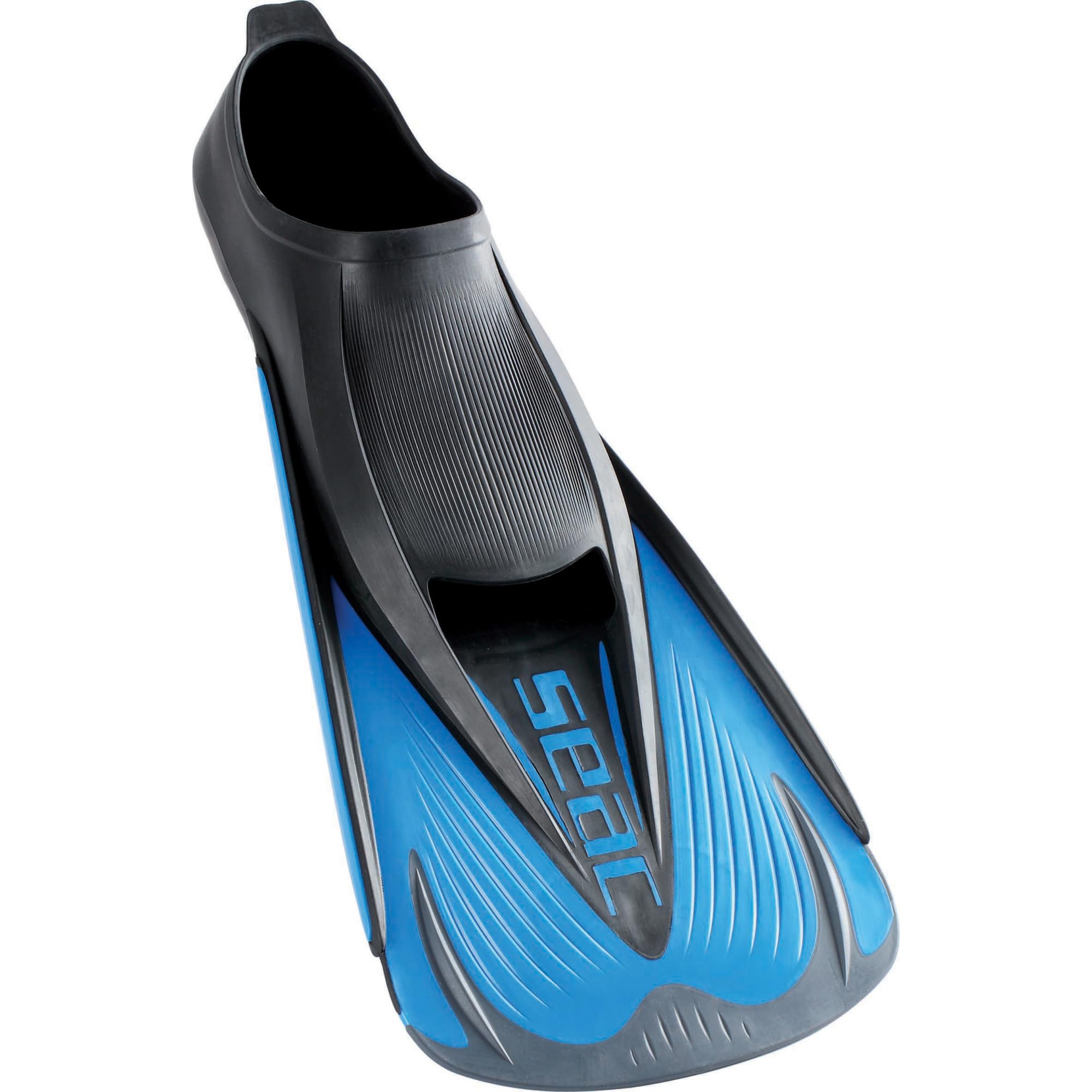 SEAC Speed-S Pinne da Nuoto e Piscina per Adulti, Pinne Corte in Silicone Morbido, Ideali per Allenamento e Snorkeling