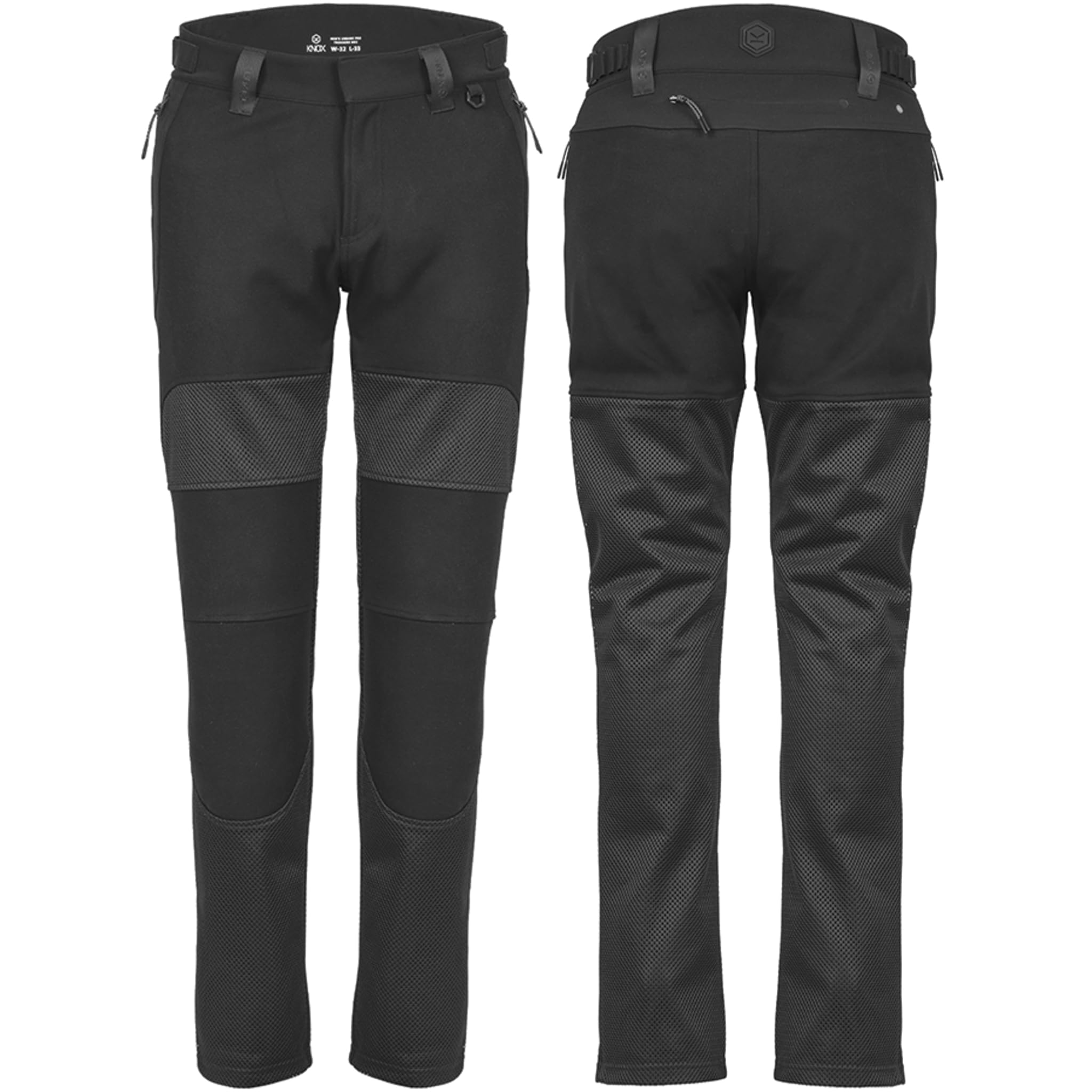 Knox Urbane Pro MK2 Tekstylne spodnie motocyklowe, czarny, 2XL