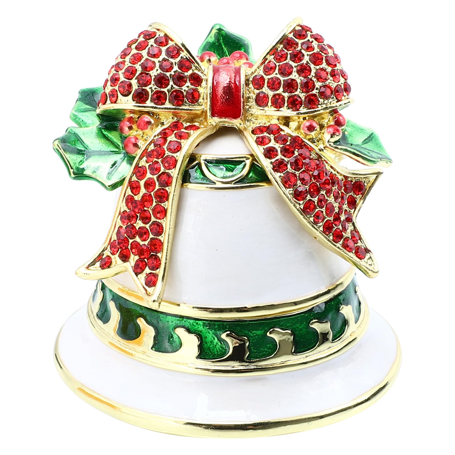 Boîte à bijoux cloche de Noël Veemoon écrin artisanal d'exception