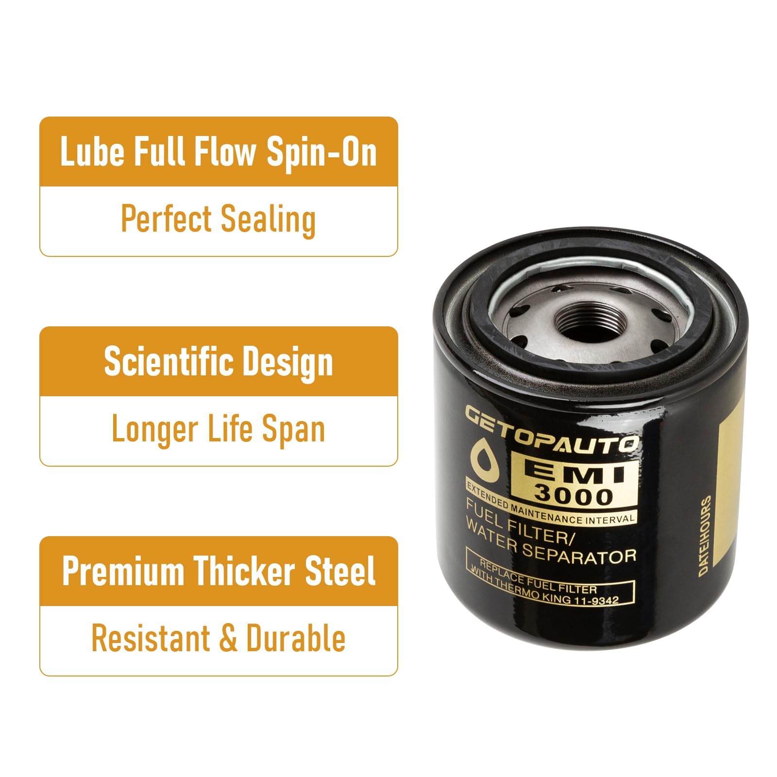 Amazon.com: GETOPAUTO 11-6182 11-9059 11-9342 Oil Fuel Air Filter