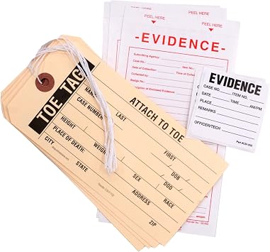 Forensic Supply Kit for Classrooms - CSI Evidence Collection Set with Evidence Bags & Markers - Crime Scene Investigation Kit for STEM Education - 25+ Student Classroom Pack - Hands-On Learning