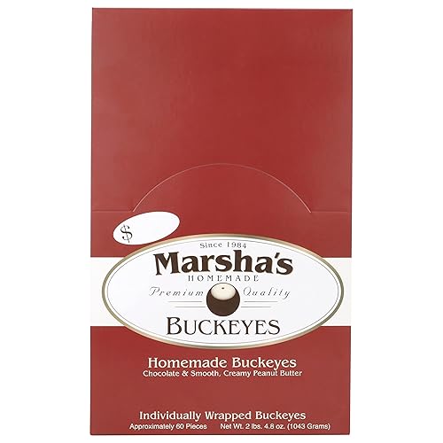 Miniatura 3 de Marsha's Buckeyes Envuelto individualmente (60 por caja)