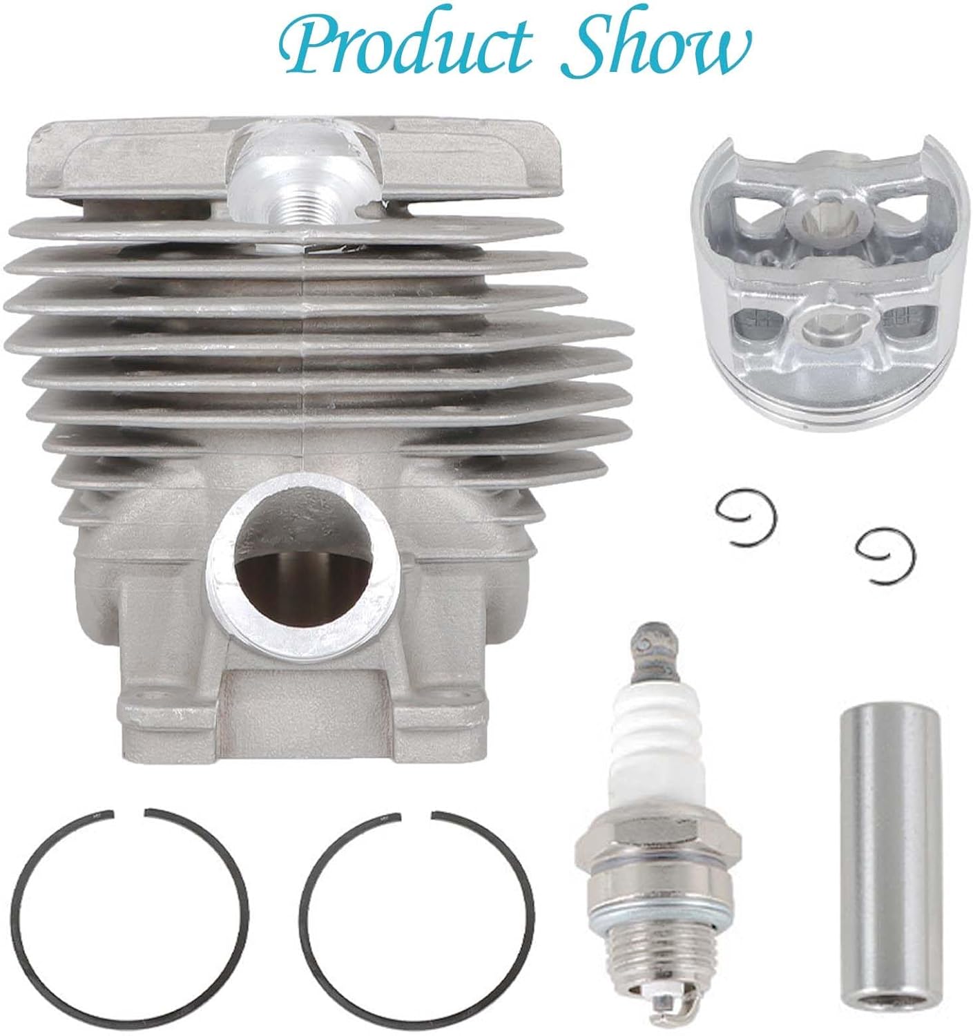 Autoparts 1144 020 1200 Cylinder Piston Kit Replacement for Stihl MS661 MS661C 56mm Chainsaw
