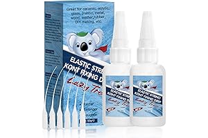 Professional Bracelet Elastic String Knot Fixing Drip, Clear Bracelet Glue