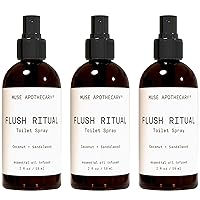 Vista 30 de Muse Apothecary Flush Ritual - Aerosol para inodoro aromático y refrescante, usar antes de ir, 4 onzas, infundido con aceites esenciales naturales