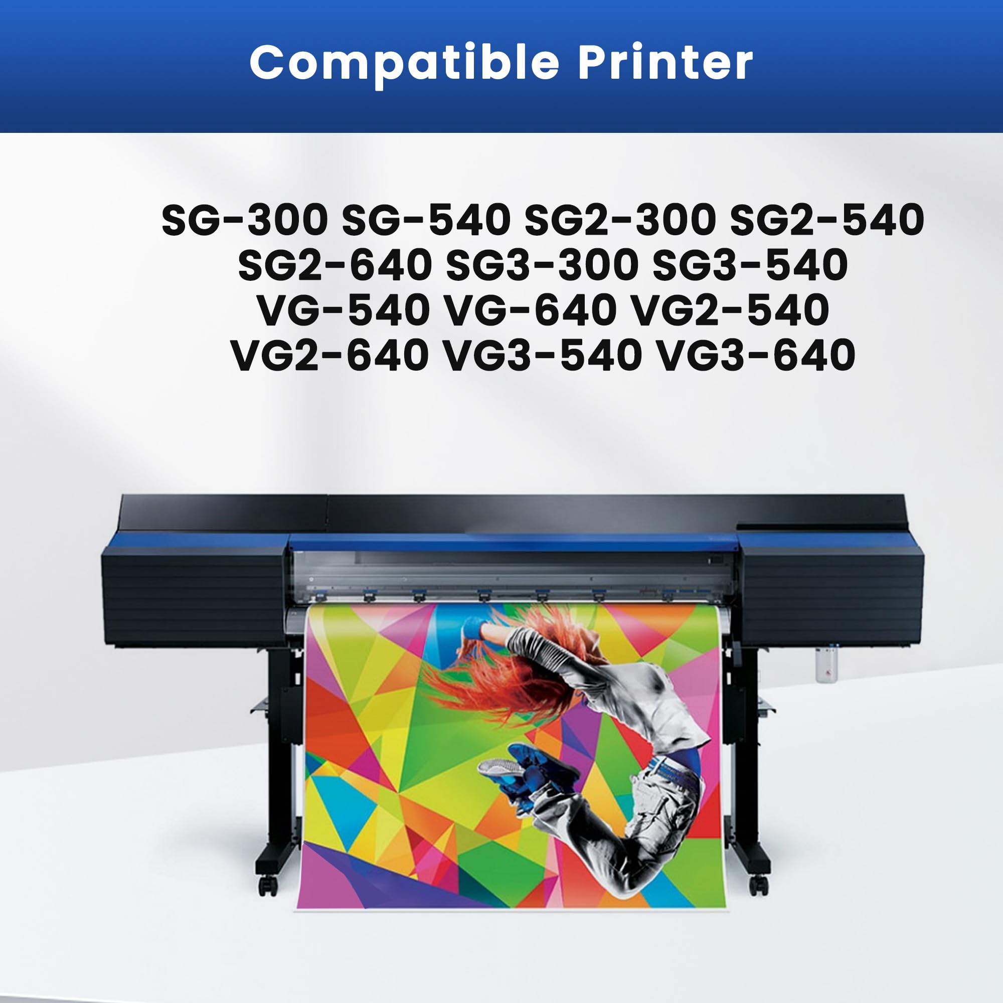 Cartucce Inchiostro Originali Roland TrueVIS VG2, VG3, SG2, SG3 – Serie TR2, Per Plotter Da 300, 540, 640