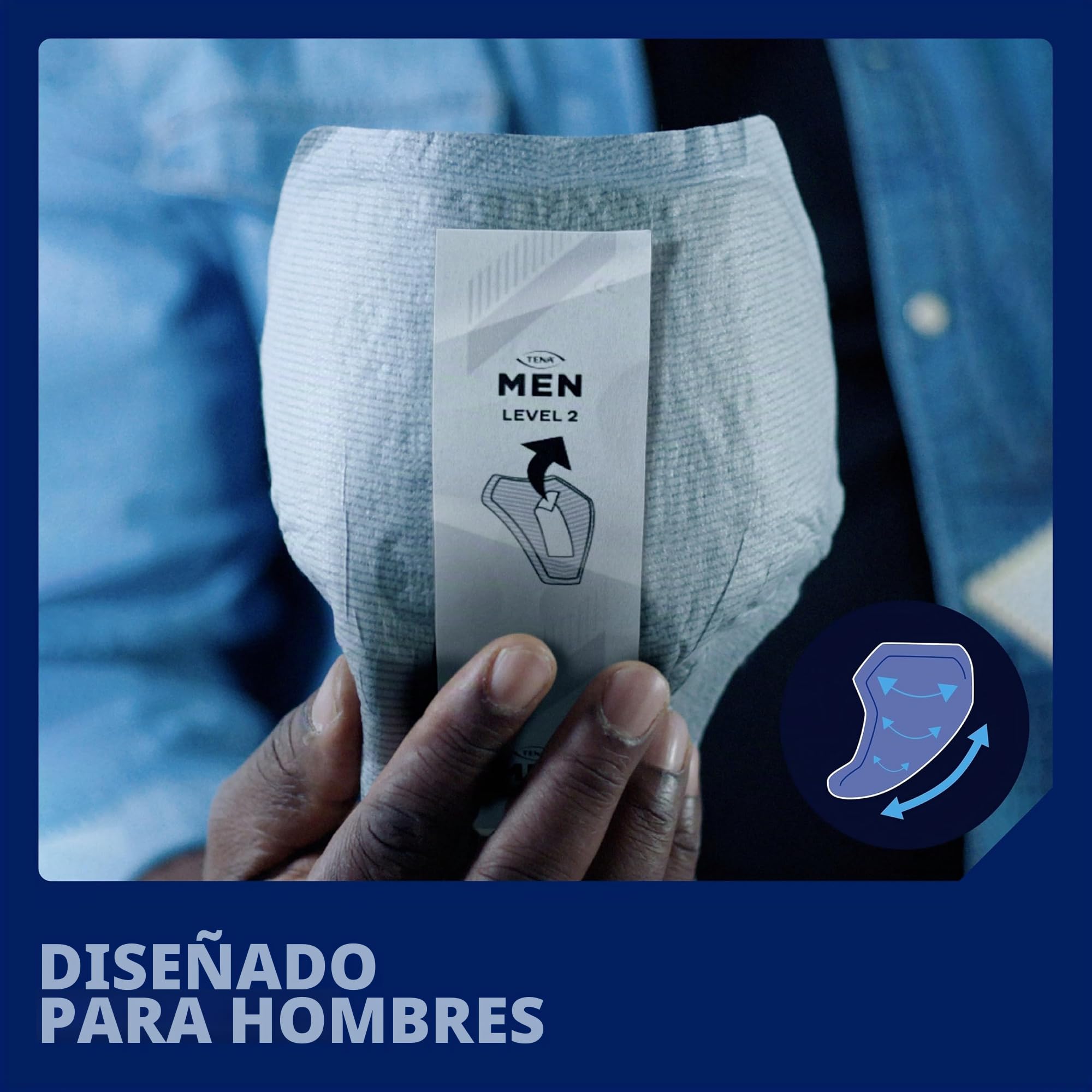 TENA FOR MEN Level 1 (24 - 144 unidades) Descuento 1 o 6 cajas