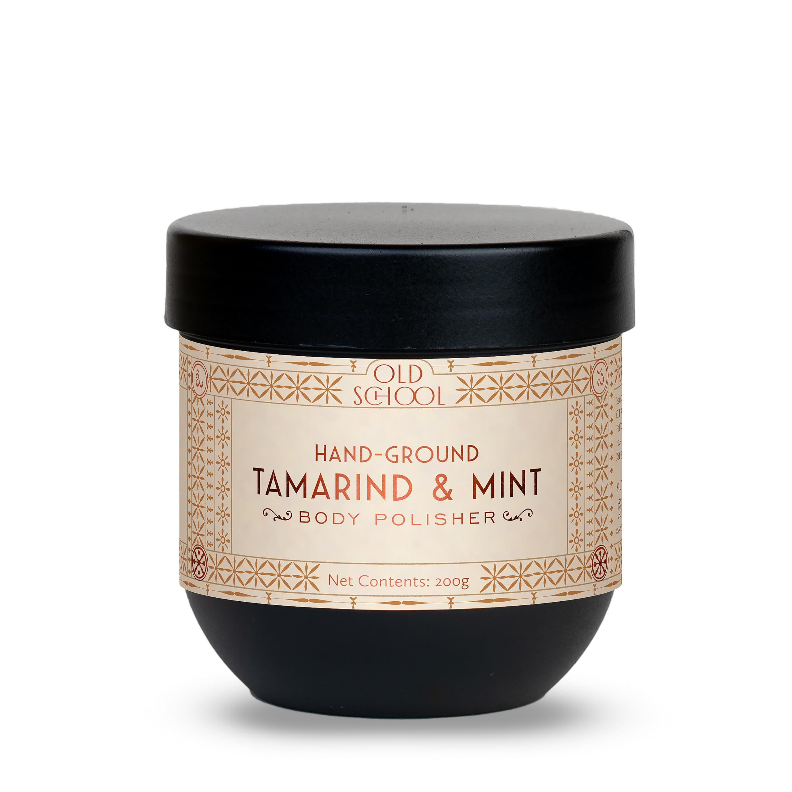 Old School Rituals Tamarind & Mint Body Scrub | Natural Exfoliating & Brightening Body Polisher for Tan Removal, Glowing Skin & Skin Nourishment | 200g