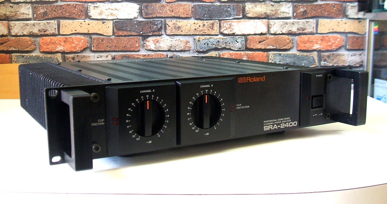 Amazon | Roland ステレオパワーアンプ SRA-2400 | プロ用 