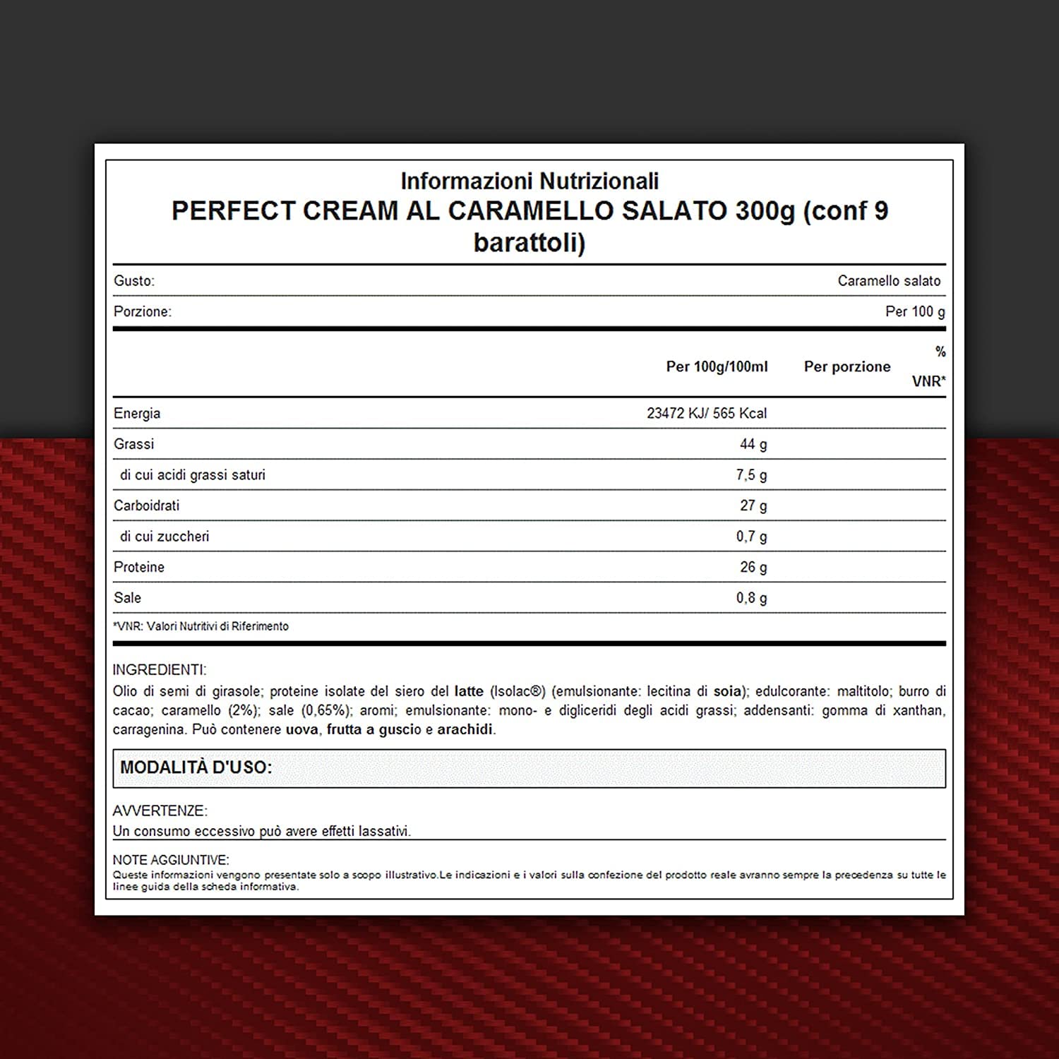 WHY SPORT PERFECT CREAM - Crema Proteica Spalmabile al Caramello Salato - Crema Spalmabile con Proteine Isolate - Senza Glutine - 300 gr