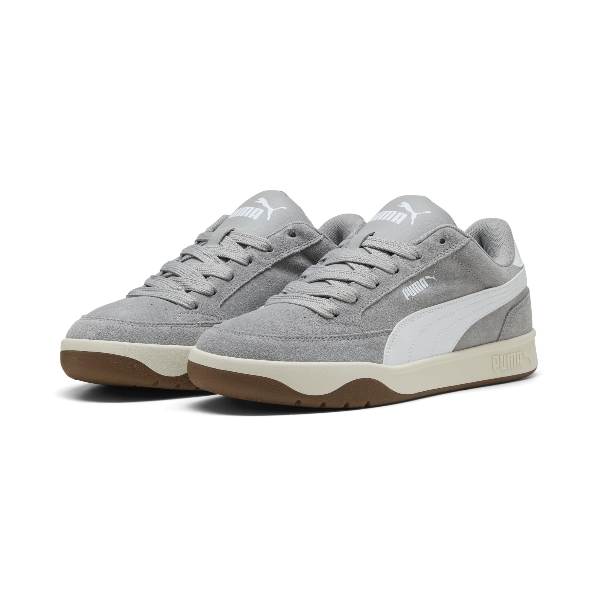 PUMA Unisex Park LT SD Sneaker, Gray Echo White, 7.5 UK