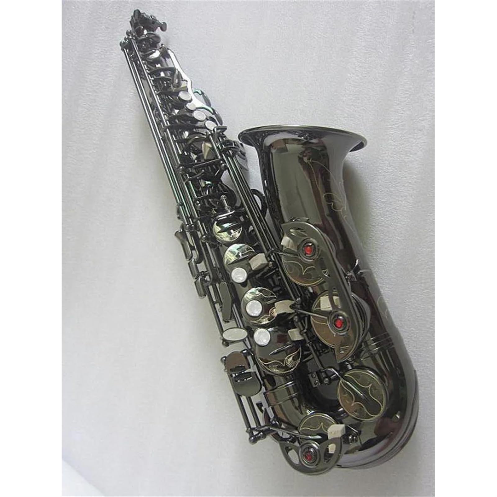 Saksofon Saksofon Altowy Poszycie Czarny Nikiel Eb Saksofon Altowy Profesjonalne Instrumenty Muzyczne Saksofon Z Etui