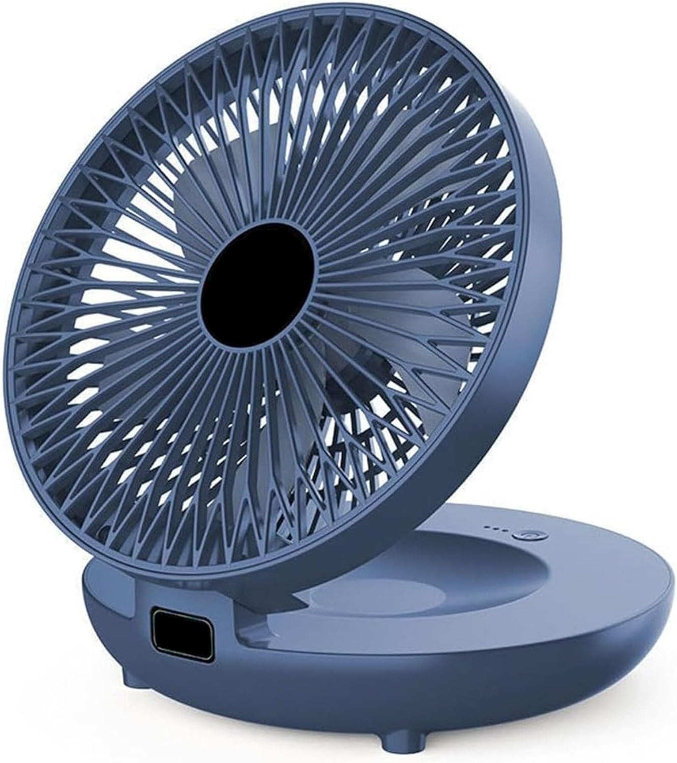 Foldable Air Circulation Fan, Portable Mini Fan, Desk Fan, 90° Foldable Air Cooling Fan, Wall Mounted Circulation Fan, USB Rechargeable Quiet Fan, 3 Speeds(001)