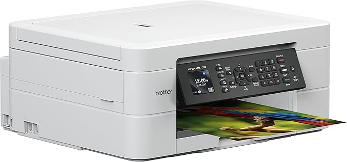 Brother Mfc J497dw Multifunktionsgerat Mit Fax Tintenpatrone Weiss Amazon De Elektronik Foto