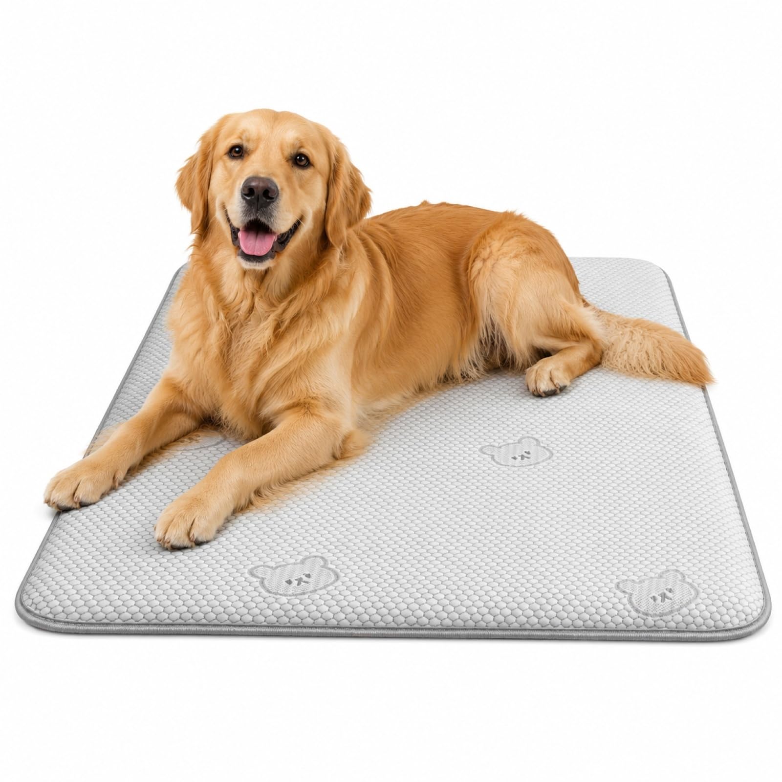 Tapis pour animaux confortable gris M pour chien et chat