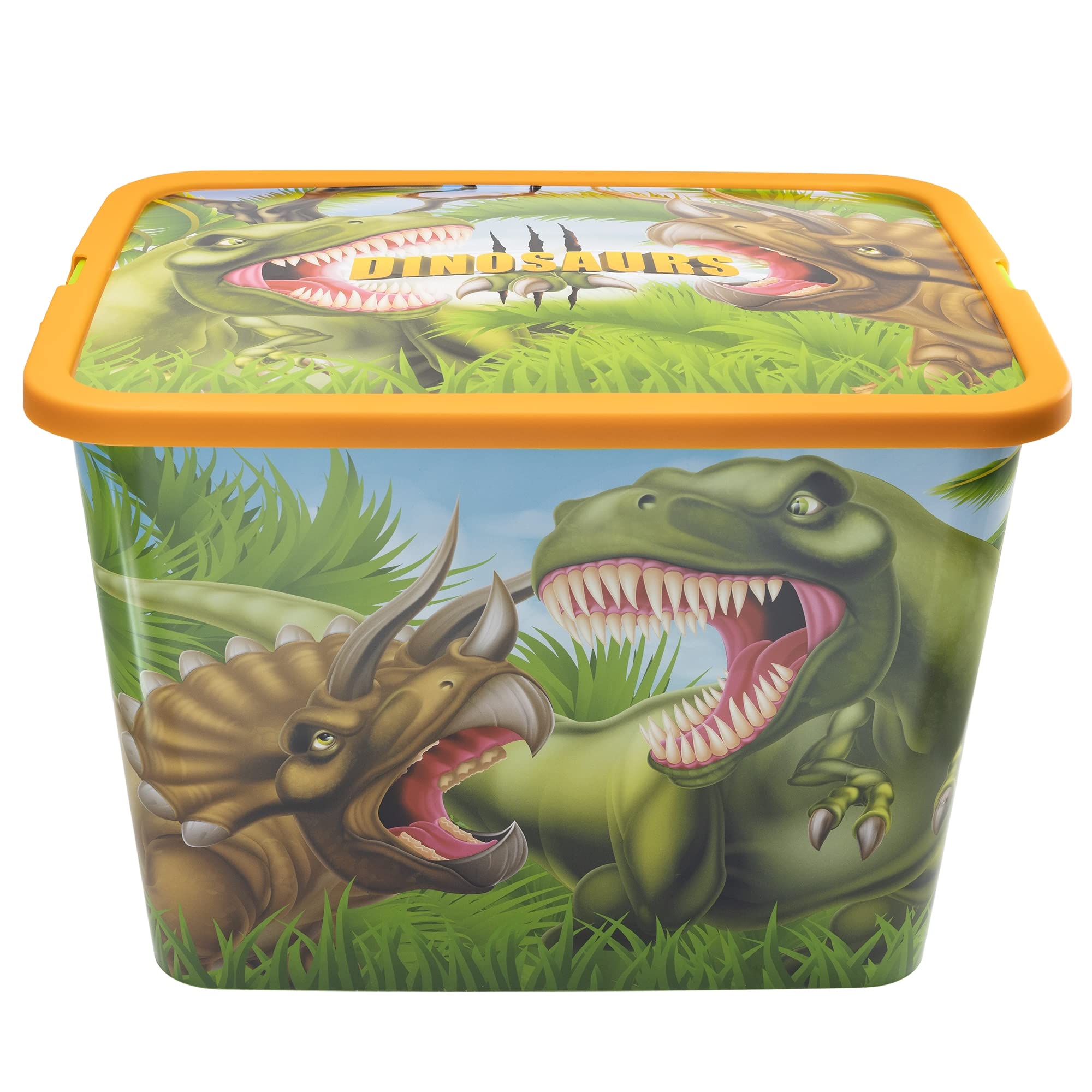 Stor Dinosaurs Storage Click Box with Attractive Designs,23 Litres