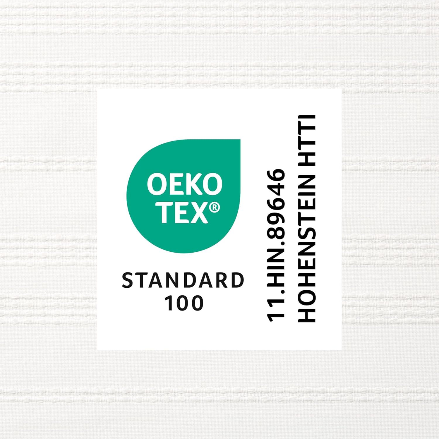 Town & Country Everyday Sophia Textured Solid Cotton-Rich Breathable Fabric Shower Curtain with Reinforced Buttonhole Top Hem, White, 70"x72"